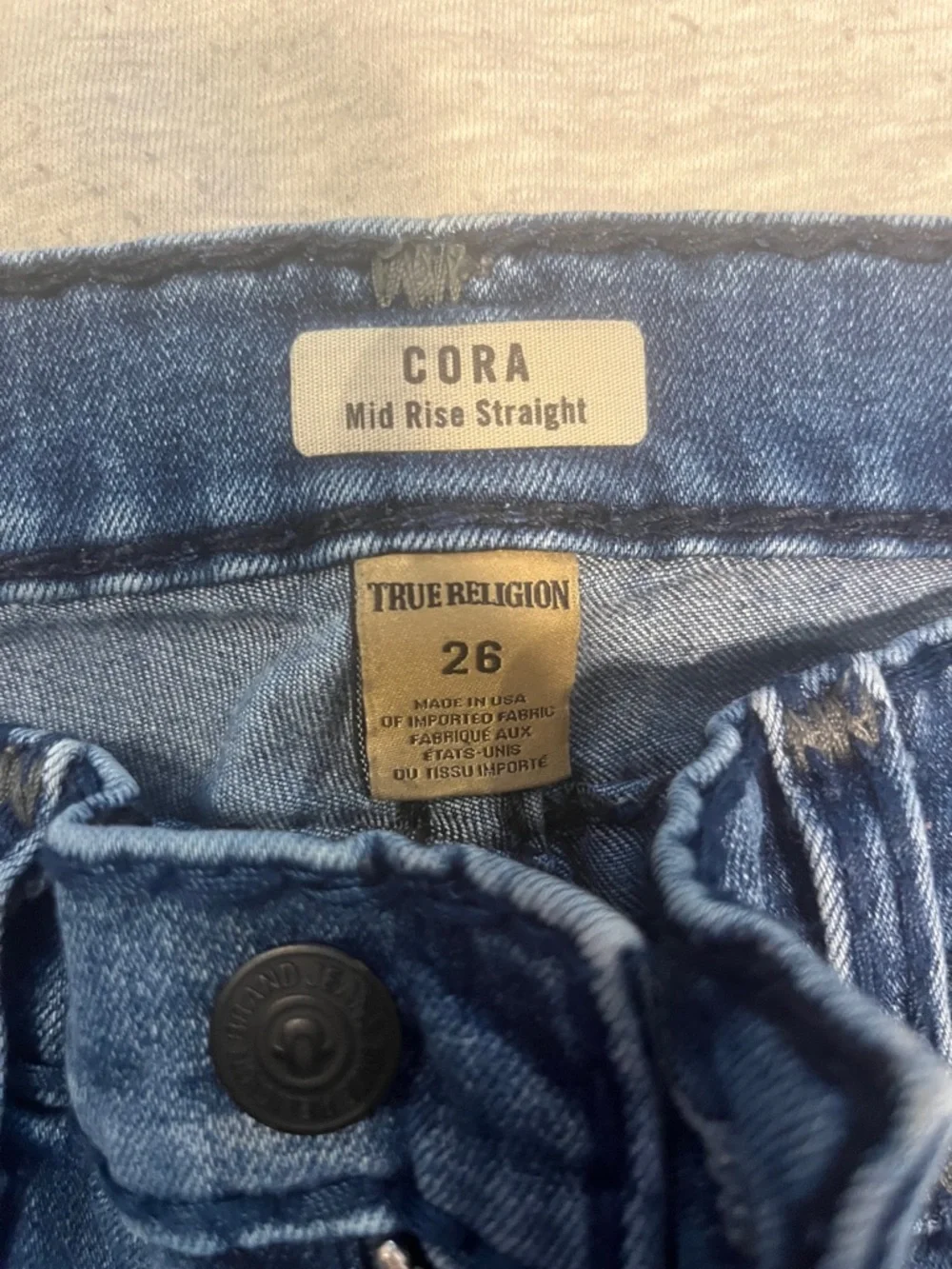 True religion straight leg pants - Picture 2 of 3